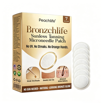 Peachlife® BronzeAura Sunless Tanning Microneedle Patch