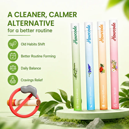 Howcode®New Blend - Full Set Diffusers – 4 Aroms In 1 Box
