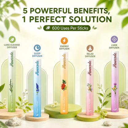 Howcode®New Blend - Full Set Diffusers – 4 Aroms In 1 Box